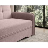 ELTAP Ružičasta sklopiva/s prostorom za odlaganje sofa od šenila 102 cm Laine – | shoptok.hr