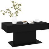  Stolić za kavu crni 96 x 50 x 45 cm od konstruiranog drva | Eponuda.com