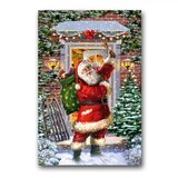  Panel, blind ram, Santa Claus II, LED, 30x40cm ( 740017 ) Cene