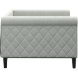  Dnevni krevet svjetlosivi 90 x 190 cm baršunasti | shoptok.hr