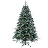  Novogodišnja jelka snežna sa šišarkama 150cm ( 42/70674 ) Cene