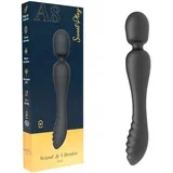 Play - masažer i G-točka vibrator (crna)