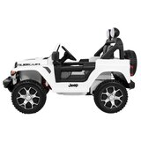  Licencirani auto na akumulator Jeep Wrangler Rubicon 4x4 - bijeli | shoptok.hr