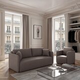 Rodier Siva raztegljiva sedežna garnitura 220 cm Chaum – | Shoptok.si