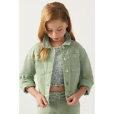 Mayoral Otroška jakna zelena barva