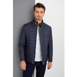 Dewberry M8644 MEN'S COAT-NAVY BLUE | shoptok.hr