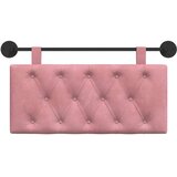  Držeće uzglavlje Zidne Ružičasta 90 x 55 x 7 cm Baršun - Ružičasta 80 cm bez LED | shoptok.hr