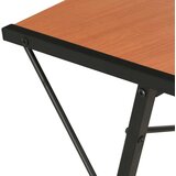  Radni stol s policom crno-smeđi 116 x 50 x 93 cm | Eponuda.com