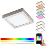 Eglo 33319 - led rgbw prigušiva plafonska svetiljka fueva-c LED/15,6W/230V 22,5x22,5 cm | Eponuda.com