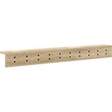 Vješalica za kapute na zidu Sonoma hrast 100 x 10,5 x 10,5 cm | shoptok.hr
