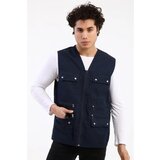 Dewberry 94105 Multi-Pocket Mens Vest-NAVY Cijene