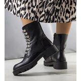 Gemre Black hiking boots with chains Sylas | Shoptok.si