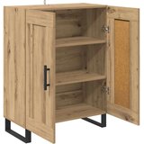 vidaXL Kreveta Umjetnički hrast 69,5 x 34 x 90 cm | shoptok.hr