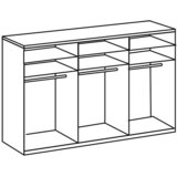 MID.YOU OMARA Z DRSNIMI VRATI, bela | Shoptok.si