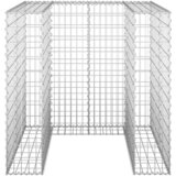  Gabionski zid za kantu od pocinčanog čelika 110 x 100 x 110 cm | shoptok.hr