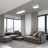  SL.1054 - plafonsko svetlo square 2xE27/60W/230V belo | Eponuda.com