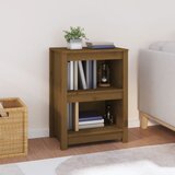  The Living Store Knjižna omara medeno rjava 50x35x68 cm trdna borovina - Knjižna Omara, (21431250) Cene