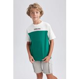 Defacto New Regular Fit Color Block Short Sleeve T-Shirt | shoptok.hr