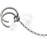  Varnostni Obroček "Double Ring" Silver (1 Kos) | Shoptok.si