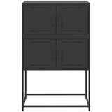 vidaXL Komoda crna 68,5 x 38,5 x 107 cm čelična | shoptok.hr