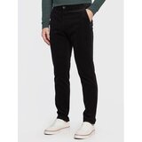 Sisley Hlače iz tkanine 4SFRSF01P Črna Slim Fit | Shoptok.si