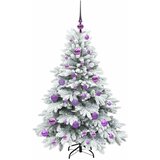  Umjetno božićno drvce s stalakom Bijelo 120 cm PE i PVC | shoptok.hr