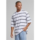Urban Classics Men's Oversized Sleeve Modern Stripe T-Shirt - Striped | shoptok.hr