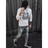 DStreet BX5469 ecru men's sweatshirt | shoptok.hr