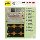 Fix-o-moll podložna pločica od filca (promjer: 22 mm, lijepljenje, 16 kom., smeđe boje) | shoptok.hr