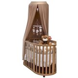 XXXL OTROŠKA POSTELJICA GROW bukev 67/87/126 cm barve bukve | Shoptok.si