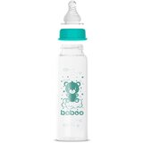 Baboo Anti-colic Glass Feeding Bottle Narrow Neck steklenička za dojenčke 3m+ 240 ml | Shoptok.si