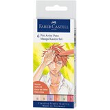 Faber-castell set flomastera pitt art manga 1/6 167168 cene