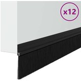  Samoljepljivi pečati za vrata 12 pcs Crna 100 cm | shoptok.hr