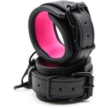 LateToBed BDSM Line Okovi Za Zapestje Neoprene Black Cene