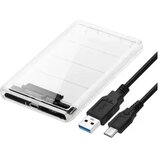 Linkom HDD Rack 2.5 SATA USB Tip C 3.0 Transparentni | ePonuda.com