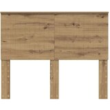  Vzglavje z vzglavjem Umetni hrast 135 cm Konstruiran les, (5000109389) | Shoptok.si