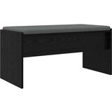  Haldna klop z blazino Črna Orehovina 83 x 38 x 40 cm, (5000155708) | Shoptok.si