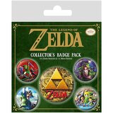 Pyramid bedževi The Legend Of Zelda - Badge Pack | ePonuda.com
