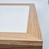  Brilagi-LED Prigušiva rasvetno telo WOODY FRAME LED/50W/230V hrast 60x60 cm IP44 + daljinski upravljač | Eponuda.com