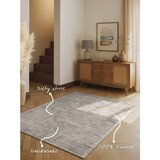 Vikosa Siva ročno tkana viskozna preproga 120x180 cm Noemi – | Shoptok.si