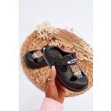 Boto Children's Foam Flip-Flops with Decoration Black Opleja | Shoptok.si