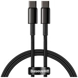 Baseus Tungsten kabel USB-C na USB-C 1m - črn | Shoptok.si