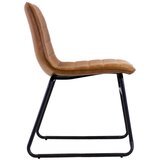 MID.YOU Set Stolov Milan, Barva Konjaka, 2 Kos | Shoptok.si
