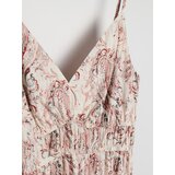 Sinsay Midi haljina na naramenice s paisley uzorkom s viskozom | shoptok.hr