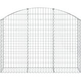  Gabionska košara s lukom 150x30x100/120 cm pocinčano željezo | shoptok.hr