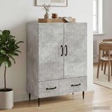  Kreveta Betonska siva 66 x 34,5 x 95 cm Konstruirano drvo | shoptok.hr