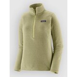 Patagonia R1 Air Zip Neck Fleece Sweater vellum green | Shoptok.si