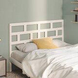  Uzglavlje za krevet bijelo 146 x 4 x 100 cm od masivne borovine | shoptok.hr