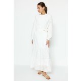 Trendyol Dress - White - A-line Cene