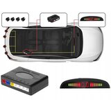 Univerzalni komplet 4x parkirnih zvočnih senzorjev LCD 12V | Shoptok.si